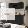 Küchenblock mit E-Geräten JAZZ SINGLE Z 160 BLACK EE Bild 5