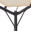 Pavillon AVENTINE Metall 300 cm 300 cm Beige Bild 5