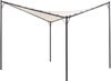 Pavillon AVENTINE Metall 300 cm 300 cm Beige Bild 4