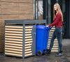 Westmann Stahl Mülltonnenbox für 2 Mülltonnen 240 Bild 3