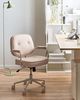 Schreibtischstuhl PARAMUS Kunstleder Sandbeige Bild 2