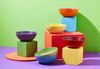 Le Creuset Müslischüssel 6er Set Regenbogen - Rot - Orange - Blau - Grün - Gelb Bild 5