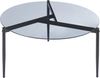 Couchtisch Ulökantaa Ø80x40 cm Rauchglas, grau [en. casa] Bild 4