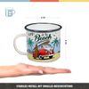Nostalgic-Art Tasse Emaille-Becher - Volkswagen - VW Bulli - Beach Bild 2
