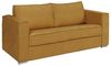 Vente-unique - LORETO Sofa Stoff Gelb - B 223 cm95 cm x H 90 cm x L 195 cm Bild 2