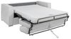 Vente-unique - LORETO Sofa Stoff Gelb - B 223 cm95 cm x H 90 cm x L 195 cm Bild 3