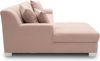 DOMO. collection Capri Ecksofa | Eckcouch in L-Form mit Schlaffunktion, Polsterecke Schlafsofa, rosa, 239 x 152 x 75 cm Bild 5