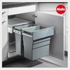 HAILO 3668-50 Abfallsorter 49 (30+19) Liter EASY CARGO 2 ab 50 cm Schrankbreite Bild 5