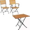 BEO Set aus 1x57434 Lindau Klappsessel 1x57433 Klassstuhl 1x56726 Tisch 80x80 Bild 1