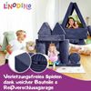 Linodino Kindersofa Spielsofa I Schaumstoff Stapelsteine für Kinder I Kindercouch, 3 Jahre Garantie Bild 3