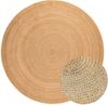 HANSE Home Teppich Rangpur Juteteppich, rund, Höhe: 10 mm, Handgewebt, Jute, Natur, Wohnzimmer, Flur, Klassisch, Boho, Skandi Bild 2