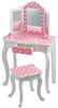 Fantasy Fields Kinder Schminktisch mit Spiegel und Hocker Mit Lichtern Rosa TD-11670FL Bild 4