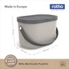 Rotho Mülltrennungssystem 3,2 L Albula cappuccino Bild 4