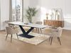 Vente-unique - MALATA Essgruppe GlasKeramik SchwarzWeiß - B 90 cm x H 76 cm x L 260 cm180 cm Bild 5