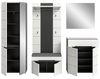 Garderoben-Set >Canu< in Basalt Grau / Weiß - 255x190x37cm (BxHxT) Bild 4