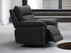 Vente-unique - Relaxsessel Fernsehsessel - Büffelleder - Schwarz - PAKITA Bild 2