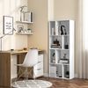 WOLTU 2X Wandregal Wandboard Bücherregal Regale für Deko Wandablagen aus MDF Holz, 2er Set Hängeregal Weiss, 70 x 23 x 3,8 cm RG9369ws-2 Bild 3