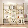 Dmora Regal Sagit 170 x 30 x 175h cm Weiß, 5 Böden, Bibliothek Bild 4