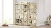 Dmora Regal Sagit 170 x 30 x 175h cm Weiß, 5 Böden, Bibliothek Bild 5