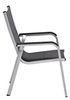 Kettler Stapelsessel Basic Plus padded silber/anthrazit Stapelstuhl 69,5x65,5x99 cm Bild 4