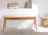 SKLUM Bank Betta aus Holz Kautschuk-Holz - Braun Natur - Sklum Bild 2