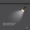 SLV LIGHT EYE® 90, 1~ Spot, rund, GU10, 1x max. 6W, matt schwarz - Leuchten mit 1 Phasen Adapter Bild 5
