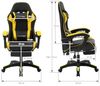 ML-DESIGN Bürostuhl Computerstuhl Schreibtischstuhl für Büro & Arbeitszimmer Drehsessel, Gaming Stuhl inkl. 2 Kissen Armlehne & Fußstütze ergonomisch anpassbar Bild 3