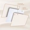 KDPD® - Das Original | beige 60x60 cm | wasserdichte Wickelunterlage aus weichem Polarfleece | saugstarke und waschbare Kinderdecke Bild 3