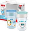 NUK Trinklernbecher NUK Magic Cup 2er – Löwe & Katze 230ml + Zubehör, BPA-frei Bild 2