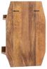 Badset massivum Barrel 3-teilig aus Holz braun 35x50x30 cm Badmöbel-Set rustikal hängend Gäste-WC Badezimmer-Set Industrial Stil Bild 4