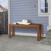 Furinno Tioman Outdoor Bank in Teaköl, Holz, Natur, 30. 23x99. 82x46. 9 cm Bild 2