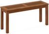 Furinno Tioman Outdoor Bank in Teaköl, Holz, Natur, 30. 23x99. 82x46. 9 cm Bild 5