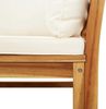 vidaXL 5-tlg. Garten-Lounge-Set mit Kissen Massivholz Akazie 3214285 Bild 5