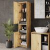 Hochschrank Viola Artisan/Grau 38 x 170 cm mit 2 Türen Vicco Bild 5
