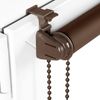 Verdunkelungsrollo Klemmfix ohne Bohren 115x150 cm Braun Verdunklungsrollo Fensterrollo Rollo Seitenzugrollo Klemmrollo für Fenster & Tür Bild 2