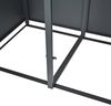 DEGAMO Mülltonnenbox TRIER, Stahl grau, für 4 Tonnen 120 oder 240 Liter Bild 5
