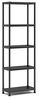 Keter 2er Set Regale 60/5, schwarz, 5 Böden, max. Traglast je 20 kg, 60 x 30 x 174 cm Bild 4
