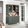 Buffet >Stanton< in Tannengrün / Eiche - 146x198x45cm (BxHxT) Bild 2