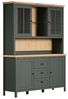 Buffet >Stanton< in Tannengrün / Eiche - 146x198x45cm (BxHxT) Bild 1
