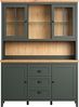 Buffet >Stanton< in Tannengrün / Eiche - 146x198x45cm (BxHxT) Bild 4