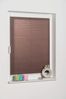 K-home Klemmfix-Plissee 80x130 cm (B x L) Mokka Lichtschutz +++ Moderne Crushed Optik +++ Bild 2