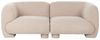 Modulsofa 2-Sitzer MJALBI Beige Bouclé Bild 4