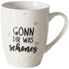 BOLTZE Becher Kaffeebecher Set 2er - Gönn Dir was schönes, Porzellan Bild 3