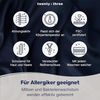 twenty:three® Bettbezug Lyocell Deckenbezug Midnight Blue, Atmungsaktiv, Ultraweich, 100% TENCEL™ Lyocell, Nachhaltig Bild 3