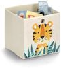 Aufbewahrungsbox Tiger, Vlies - Beige Bild 2