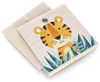 Aufbewahrungsbox Tiger, Vlies - Beige Bild 3