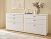 Sideboard Bellport in weiß matt und Eiche 200 cm Bild 5