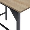 tectake Stehtisch Bartisch-Set (1-St, 5 tlg), Bartisch und Barhocker in rustikaler Industrie-Optik Bild 5
