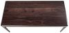 Kare Design Tisch Brooklyn Walnut, Esszimmertisch aus Massivem Sheesham-Holz, Holztisch, Massivholztisch, Dunkelbraun gebeizter Esstisch, (H/B/T) 76 x 200 x 100 cm Bild 4