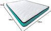 mattfy Vega wendbare Matratze, 135x190 cm, ideal für Nestbetten oder Etagenbetten, milbendicht, antibakteriell und hypoallergen Bild 3